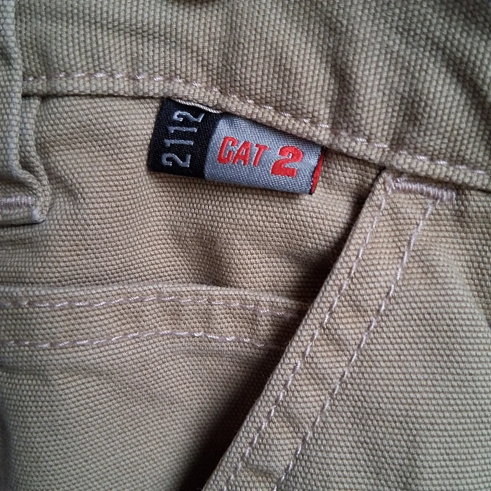 Carhartt FR Relaxed Fit Carpenter Pants Tan‎ 36x30 EUC